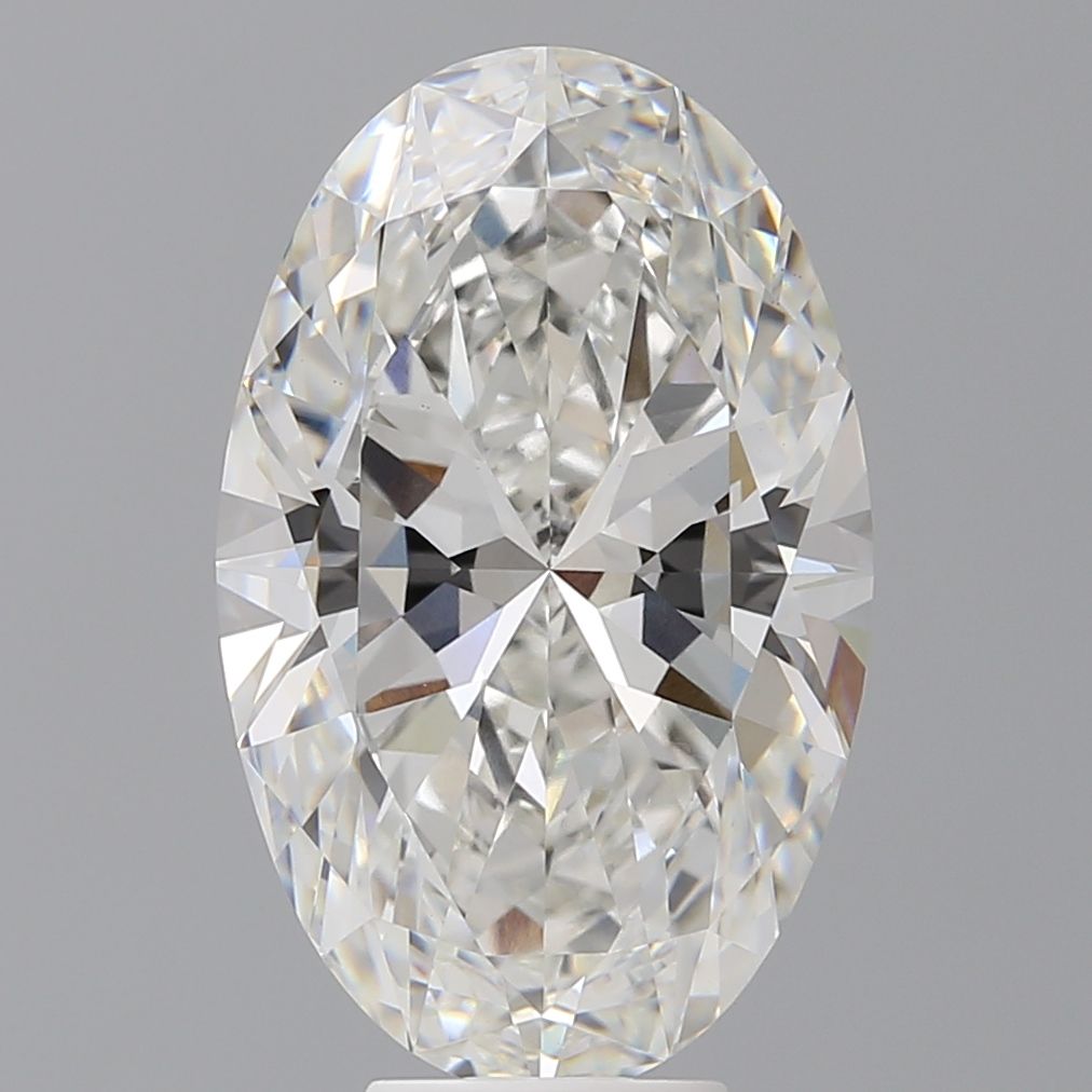 7.56 ct. oval Lab Grown Diamond front image