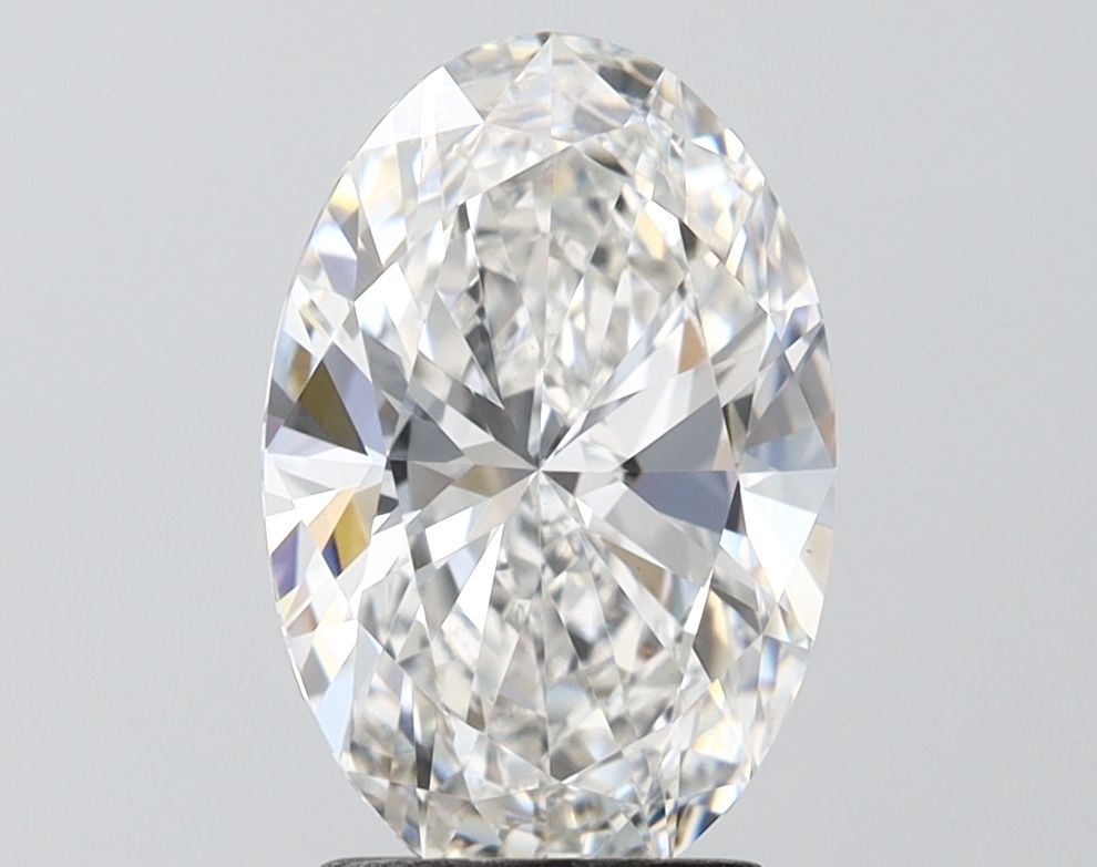 2.57 ct. oval Lab Grown Diamond front image