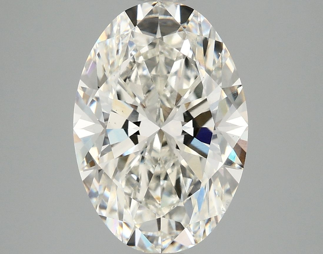 4.08 ct. oval Lab Grown Diamond front image