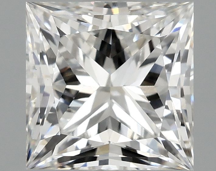 2.07 ct. princess Lab Grown Diamond front image
