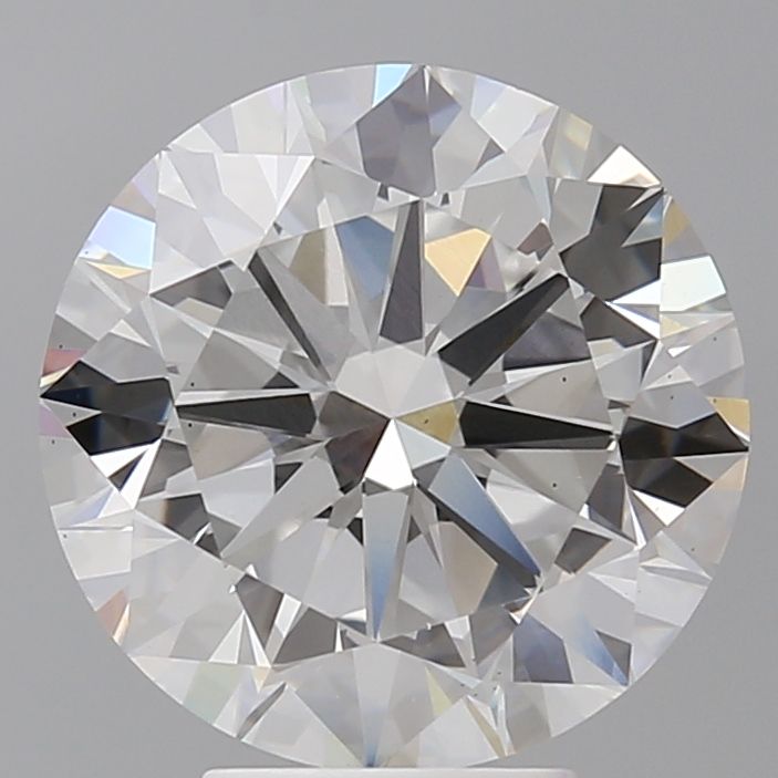 5.54 ct. round Lab Grown Diamond front image