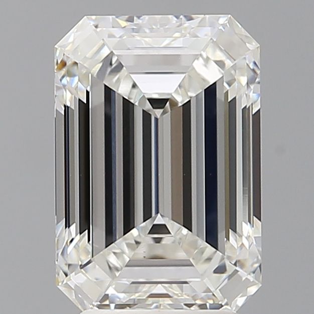 3.60 ct. emerald Lab Grown Diamond front image