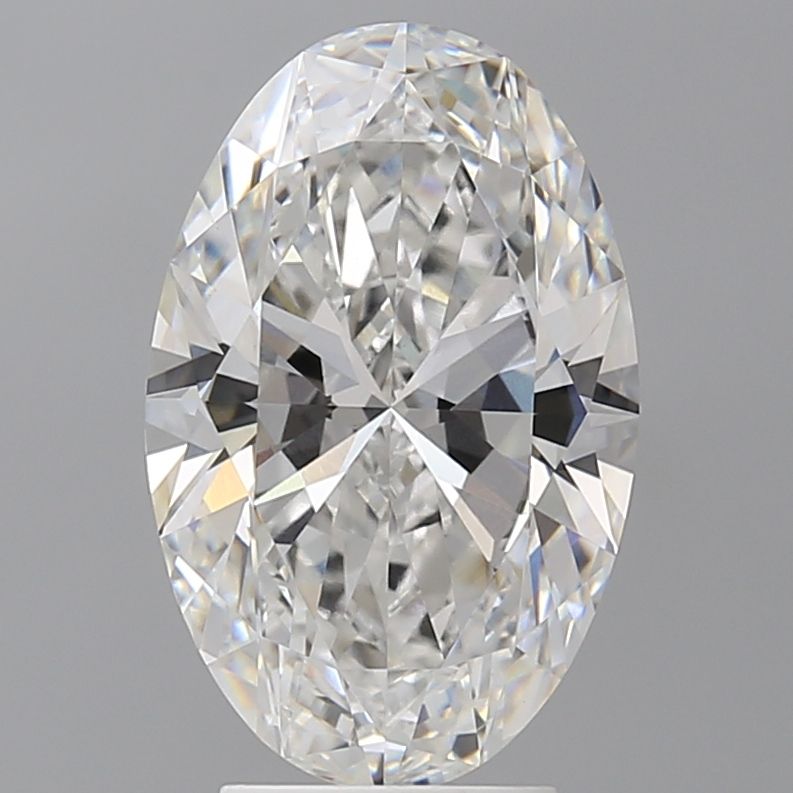 4.09 ct. oval Lab Grown Diamond front image