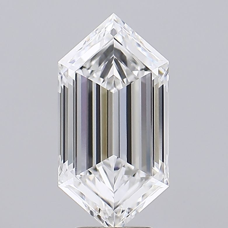 5.07 ct lab-grown Hexagonal Diamond