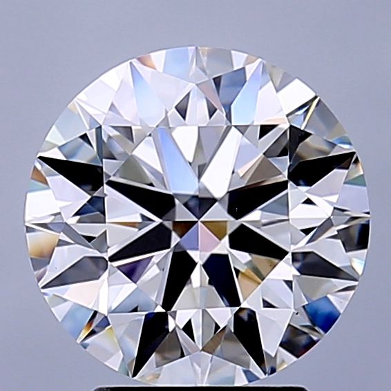 2.60 ct. round Lab Grown Diamond front image