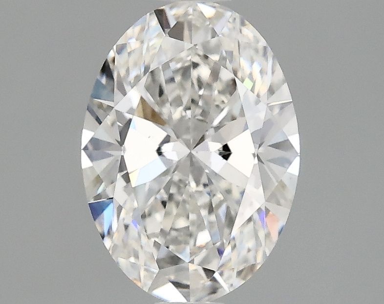 1.38 ct. oval Lab Grown Diamond front image