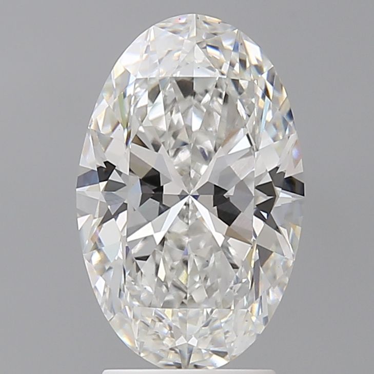 3.03 ct. oval Lab Grown Diamond front image