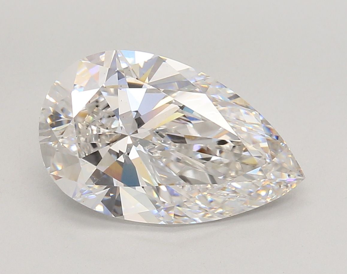4.06 ct. pear Lab Grown Diamond front image