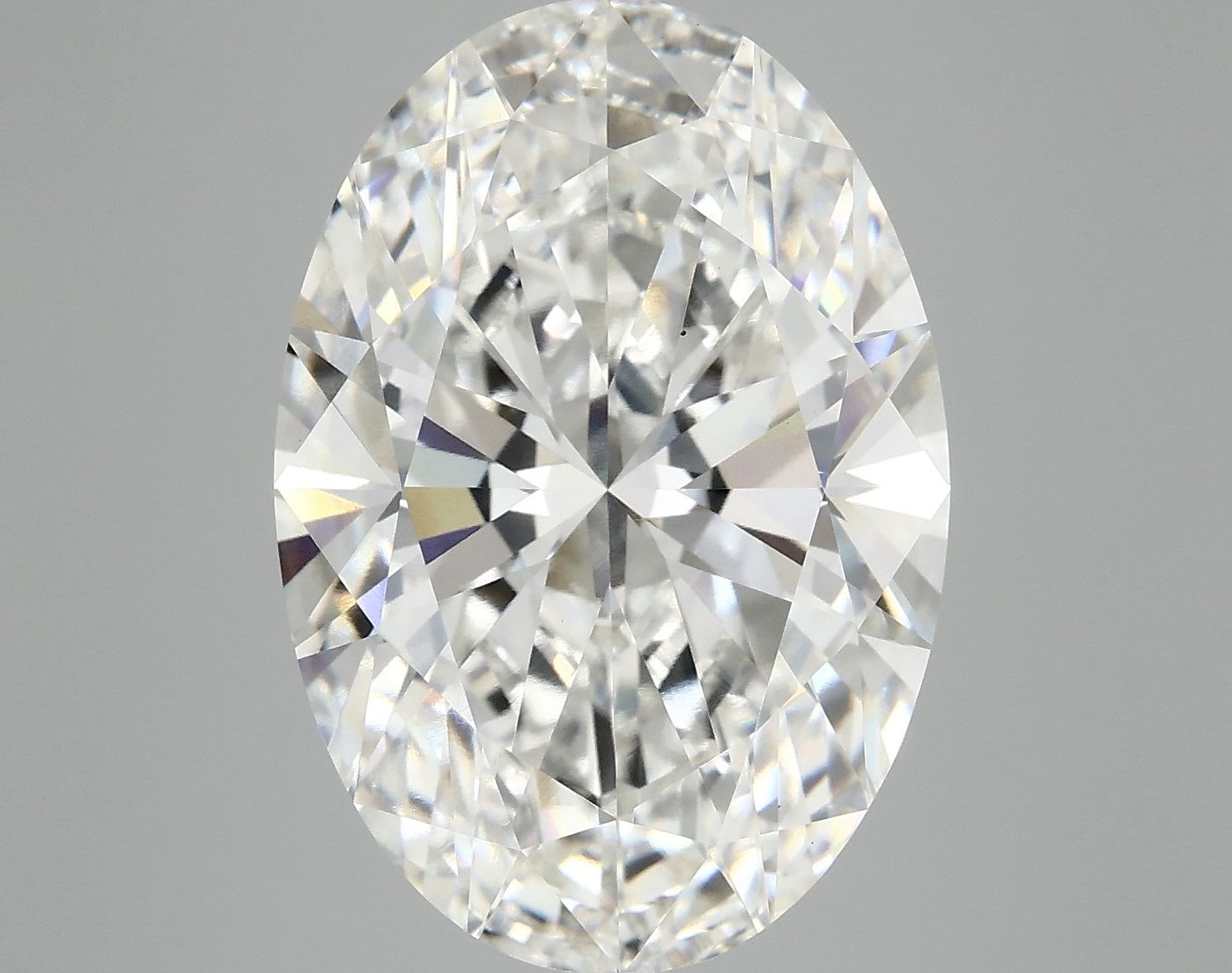 8.25 ct. oval Lab Grown Diamond front image
