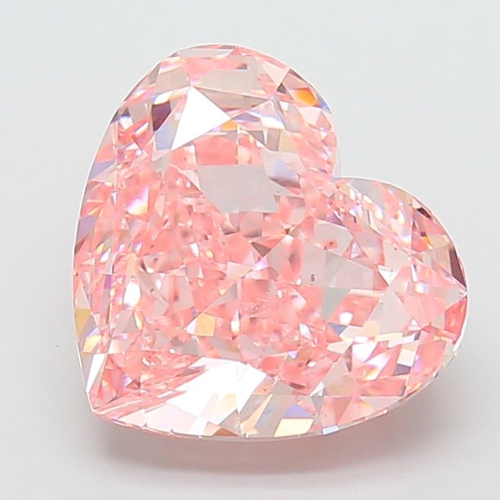 7.06 ct. heart Lab Grown Diamond front image
