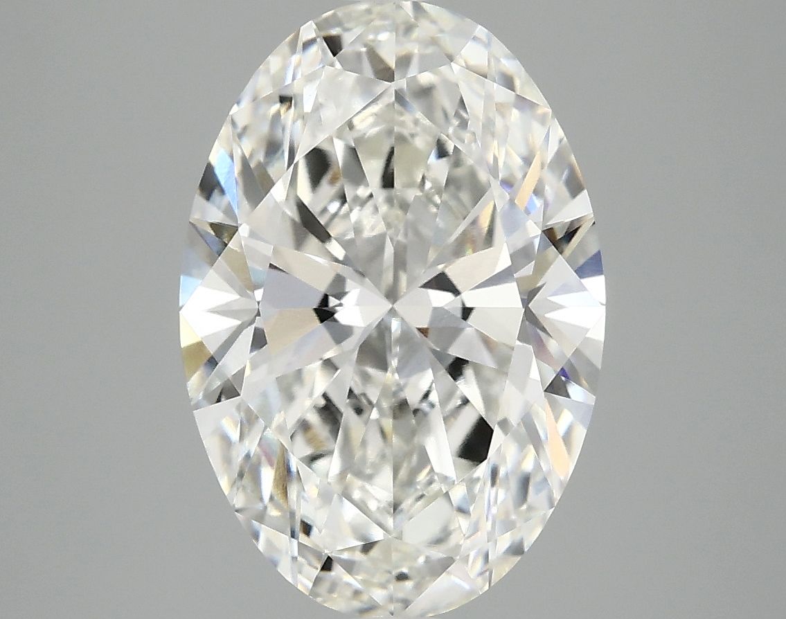 4.10 ct. oval Lab Grown Diamond front image