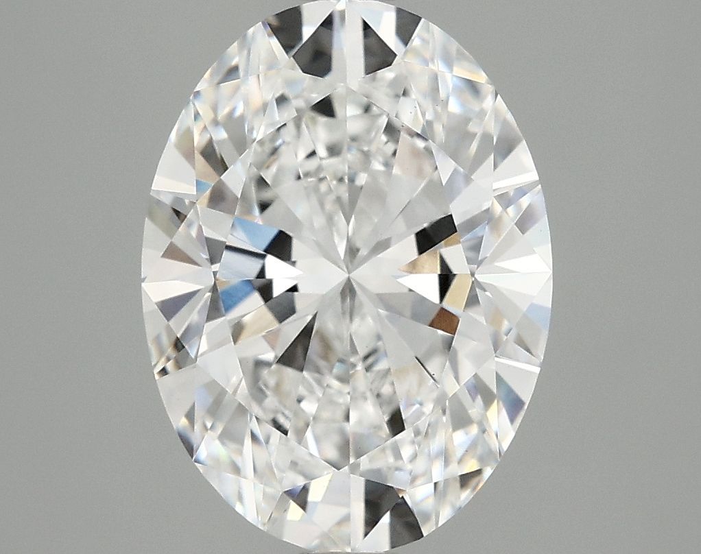 3.84 ct. oval Lab Grown Diamond front image