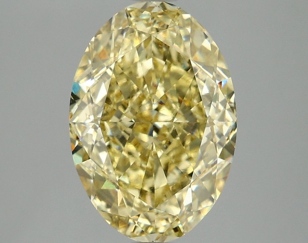 4.09 ct. oval Lab Grown Diamond front image