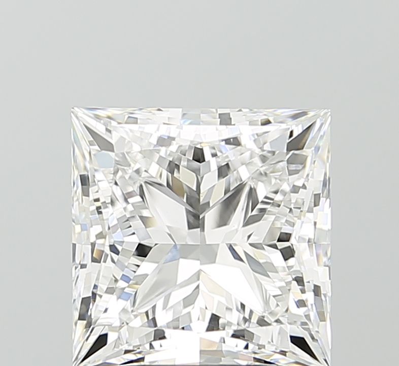 4.30 ct. princess Lab Grown Diamond front image