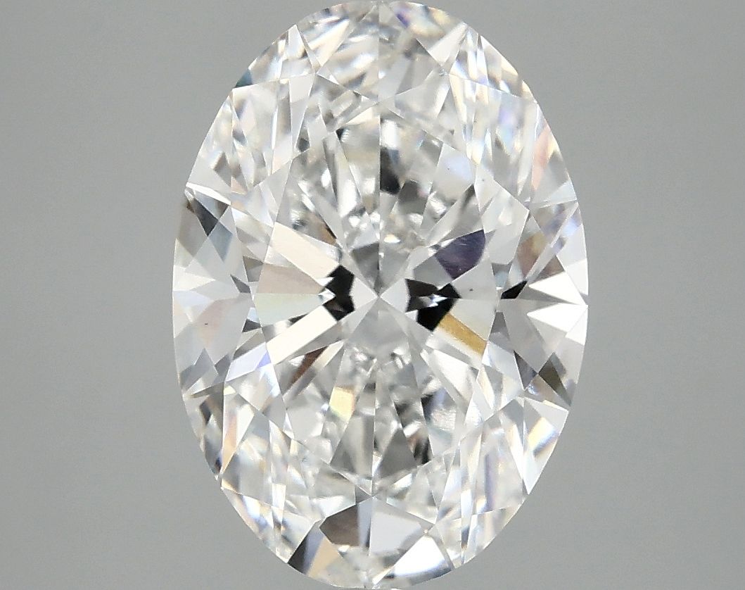 3.87 ct. oval Lab Grown Diamond front image
