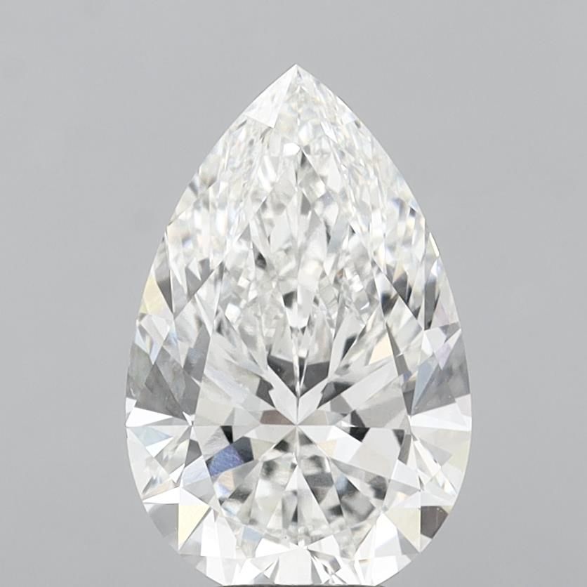 6.01 ct. pear Lab Grown Diamond front image