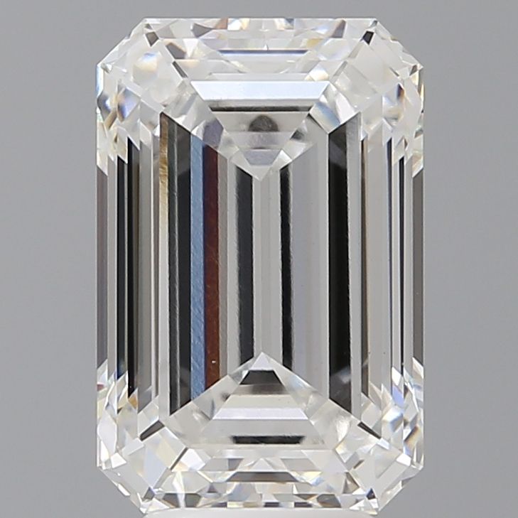 5.60 ct. emerald Lab Grown Diamond front image