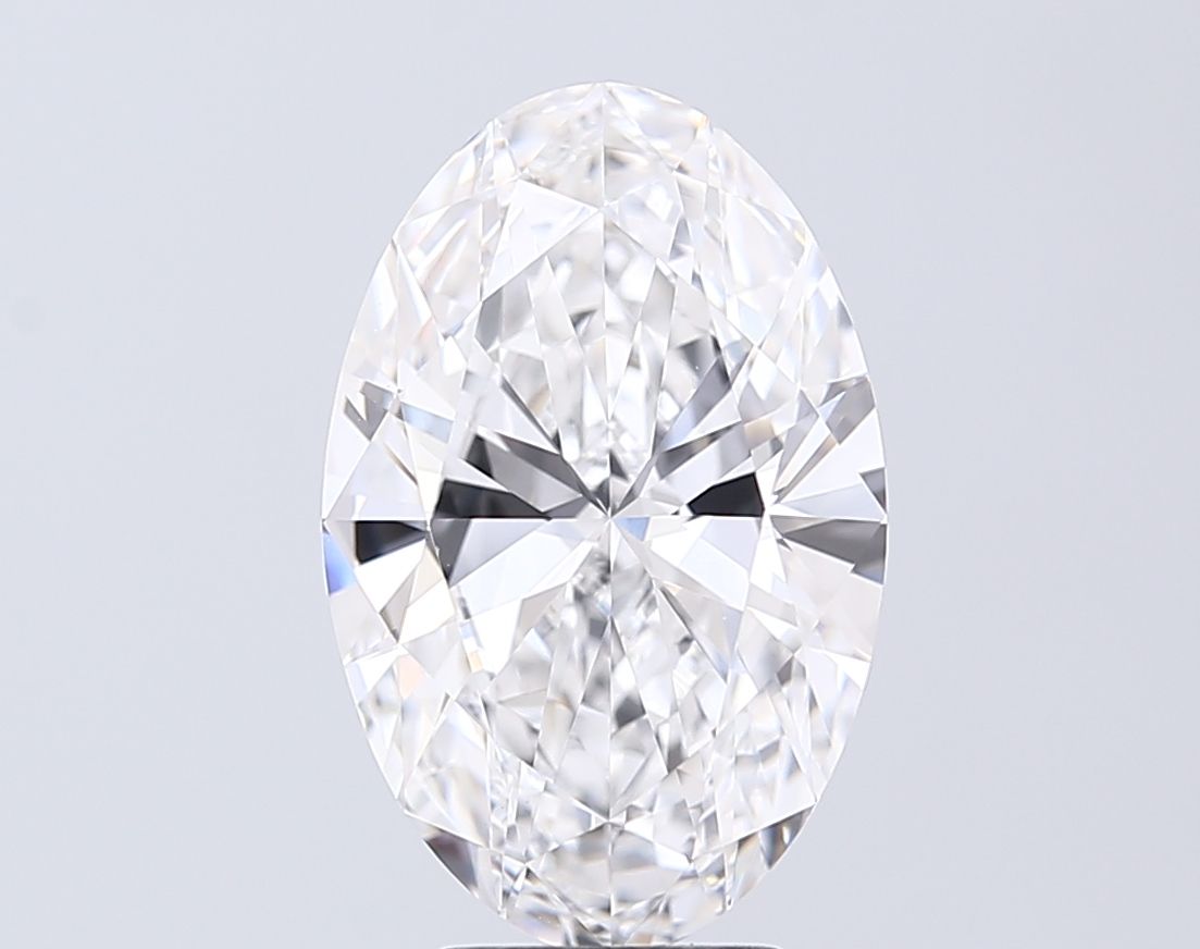 4.03 ct. oval Lab Grown Diamond front image