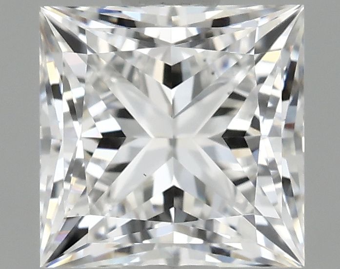 1.07 ct lab-grown Princess Diamond