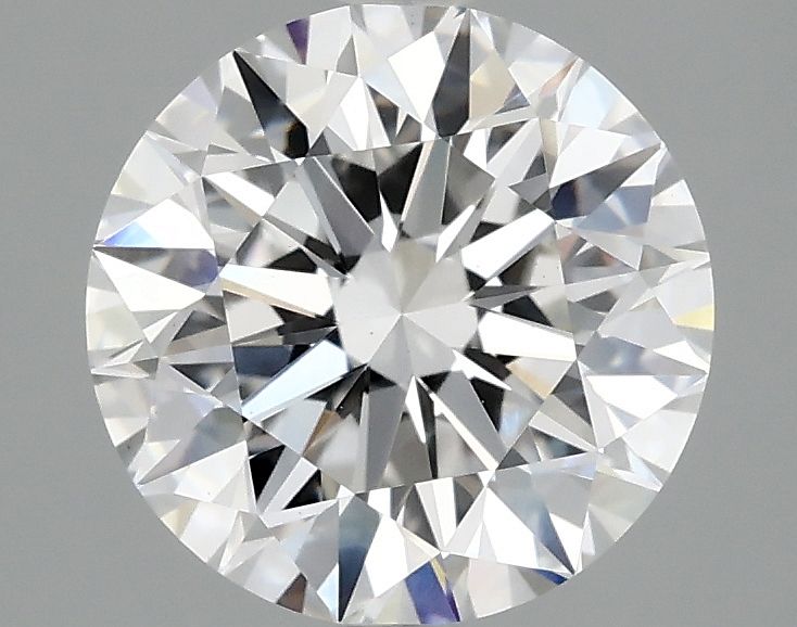 2.54 ct. round Lab Grown Diamond front image