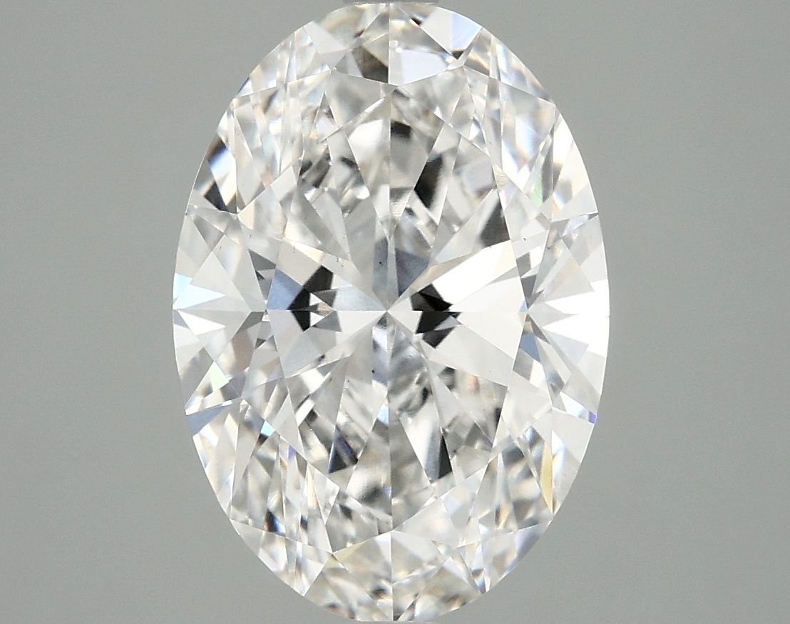 4.10 ct. oval Lab Grown Diamond front image