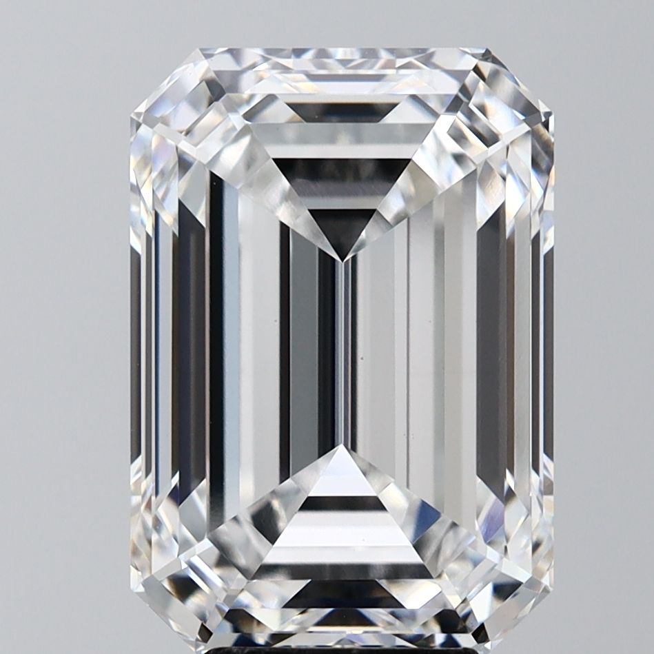7.04 ct. emerald Lab Grown Diamond front image