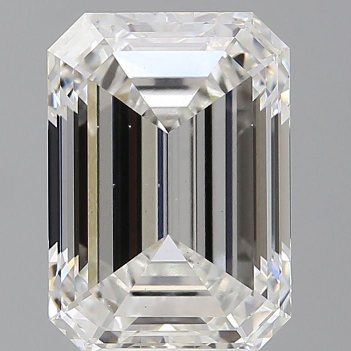 5.56 ct. emerald Lab Grown Diamond front image
