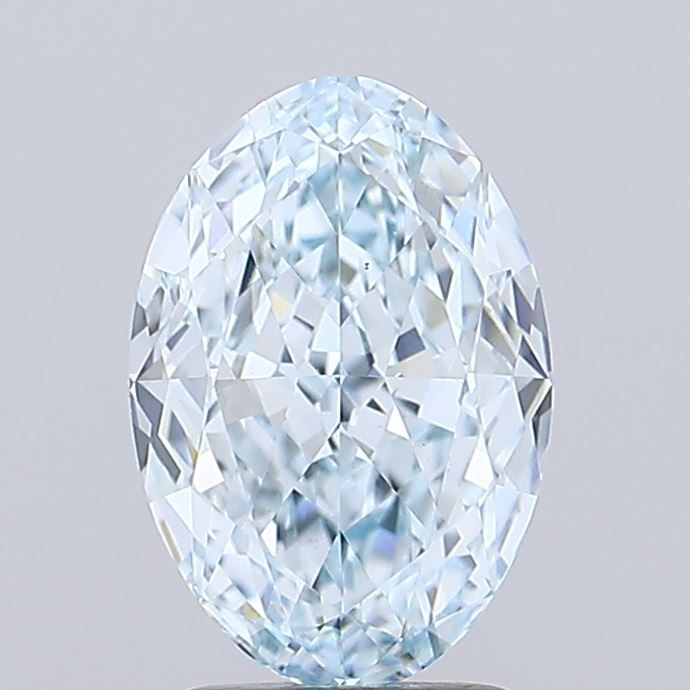 3.08 ct. oval Lab Grown Diamond front image