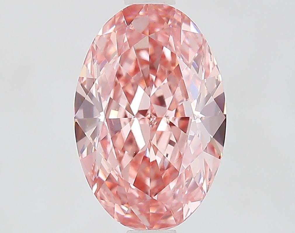 2.03 ct. oval Lab Grown Diamond front image