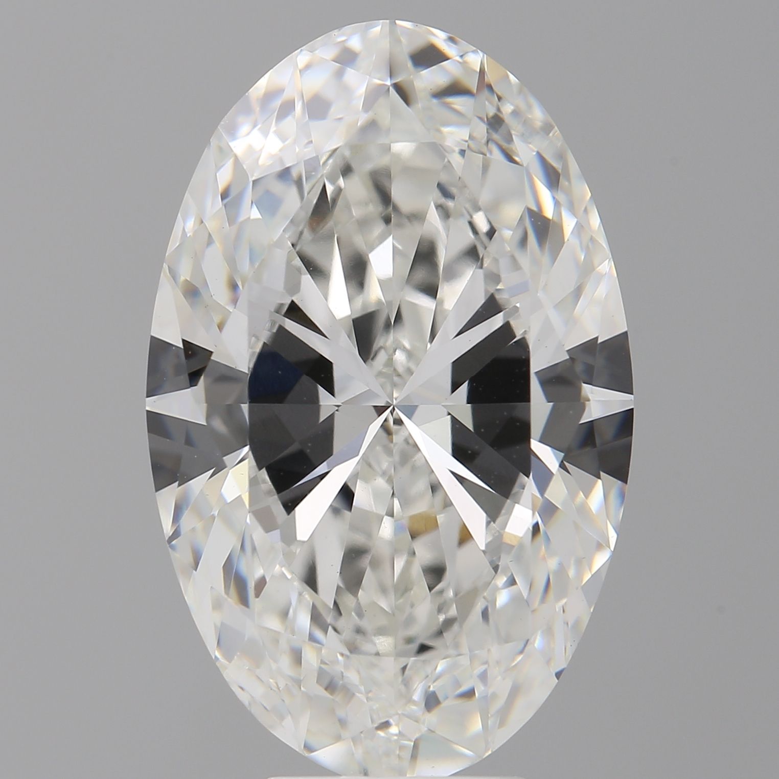 8.00 ct. oval Lab Grown Diamond front image