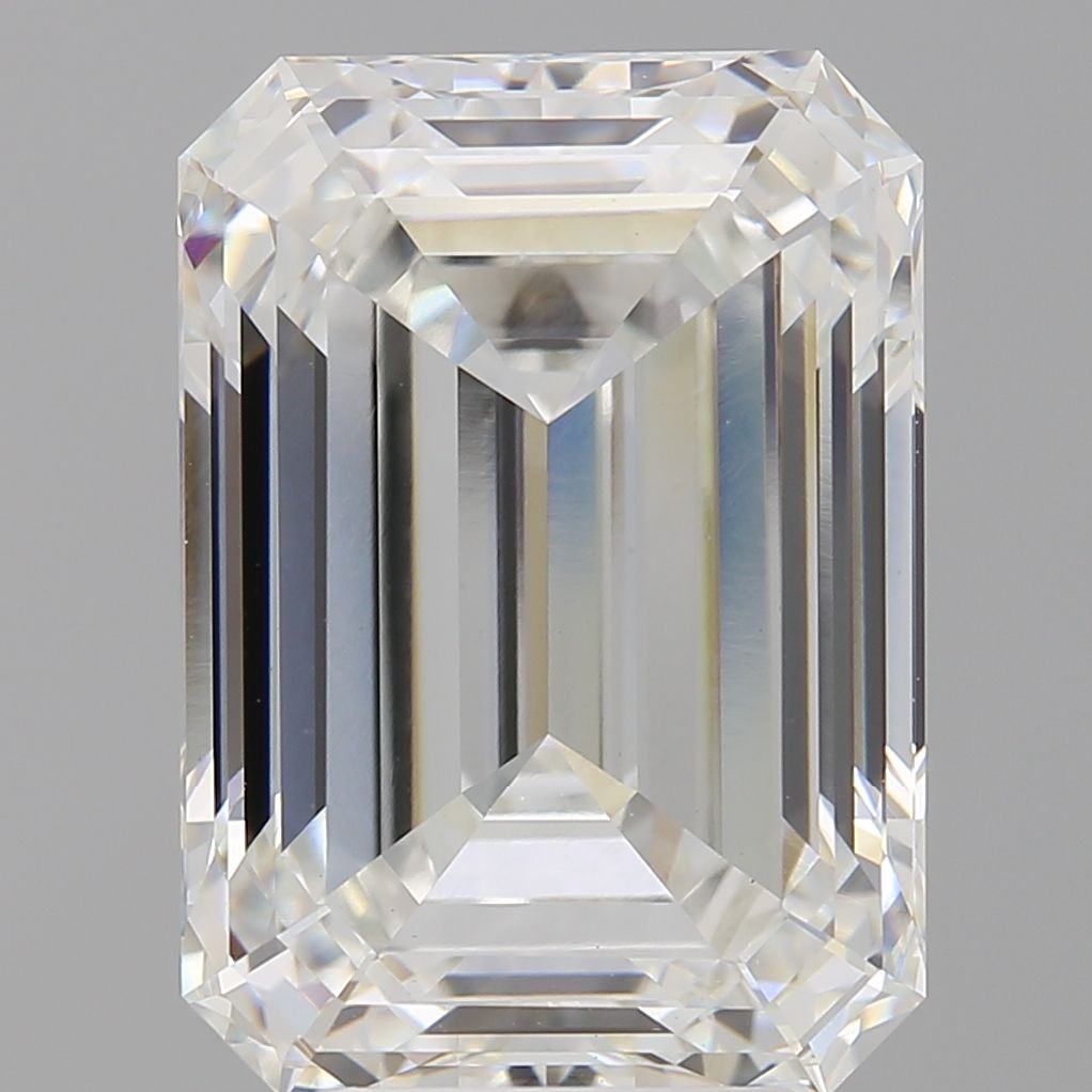 6.52 ct. emerald Lab Grown Diamond front image