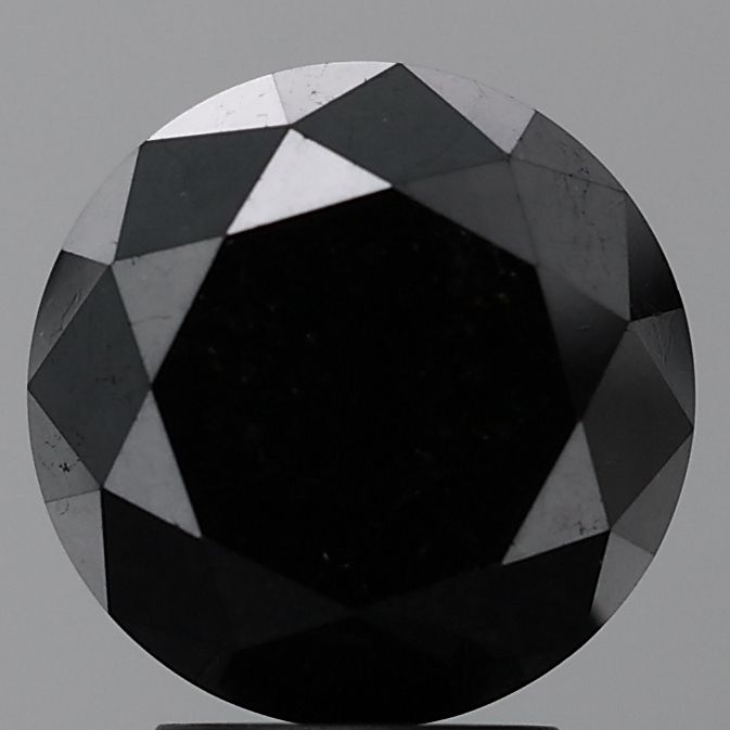 1.18 Carat Round Diamond Fancy Black VVS2