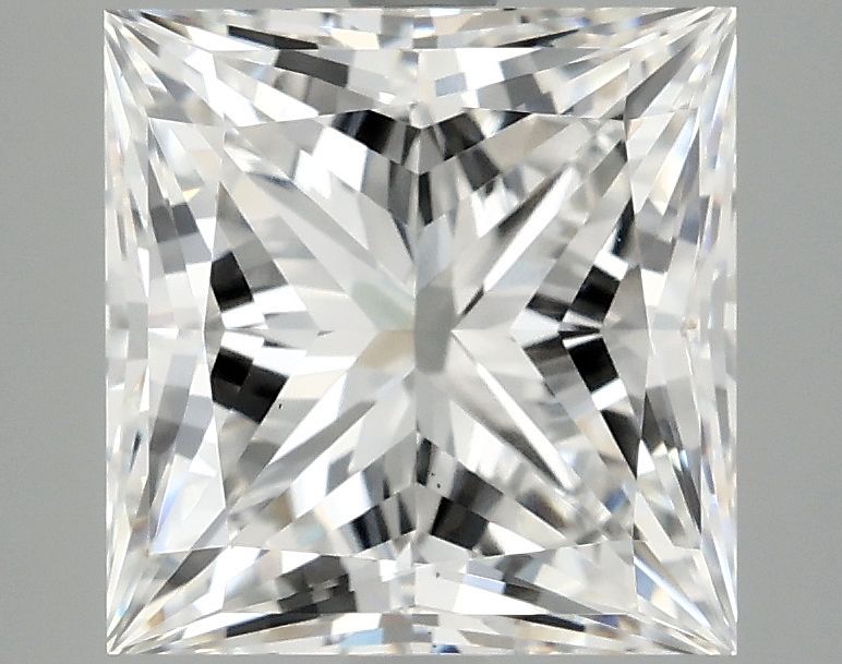 4.17 ct. princess Lab Grown Diamond front image