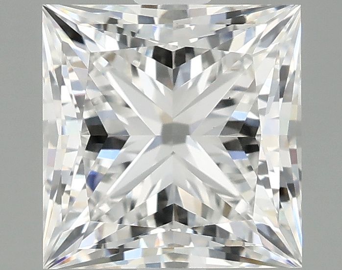 2.06 ct. princess Lab Grown Diamond front image