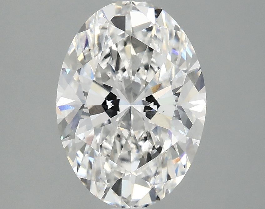 2.07 ct. oval Lab Grown Diamond front image