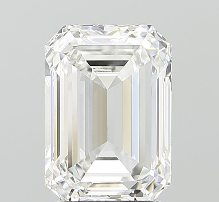 3.02 ct. emerald Lab Grown Diamond front image