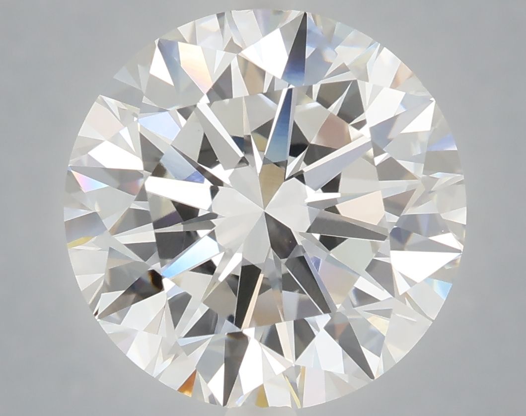 7.03 ct. round Lab Grown Diamond front image