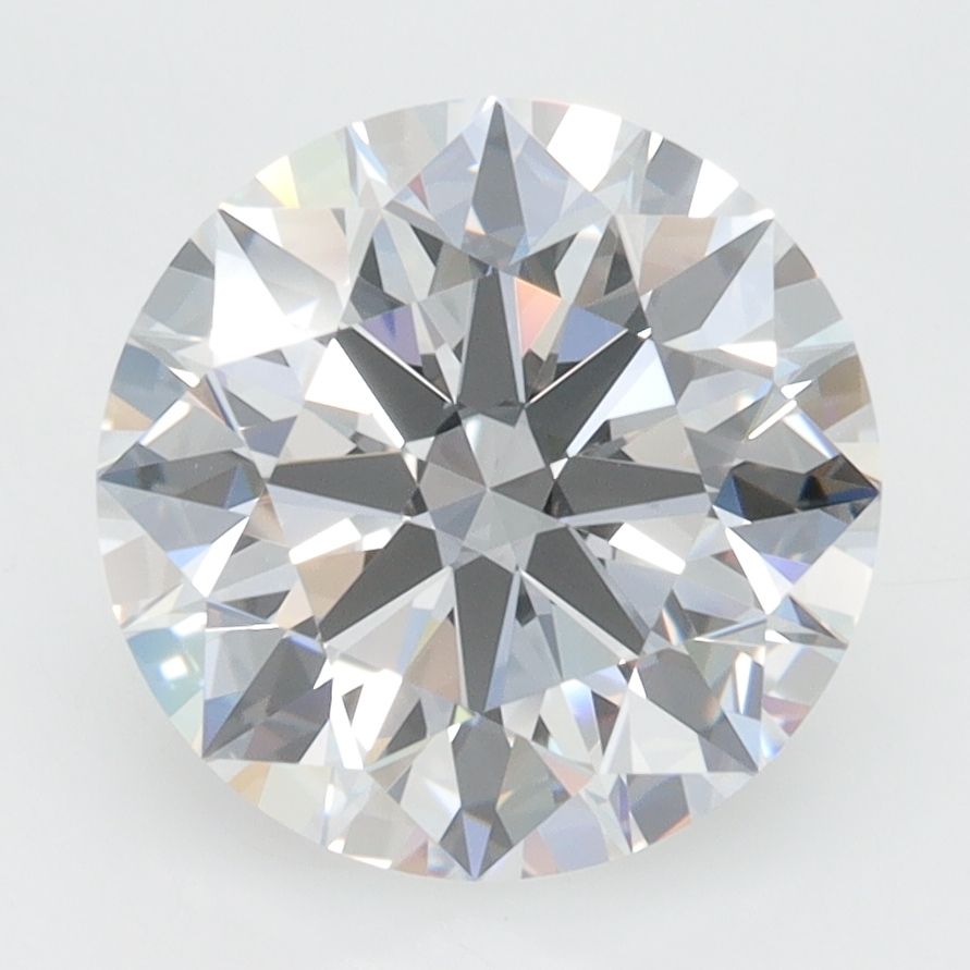 Diament LG okrągły, 3.57 ct, D, VVS1, szlif EX