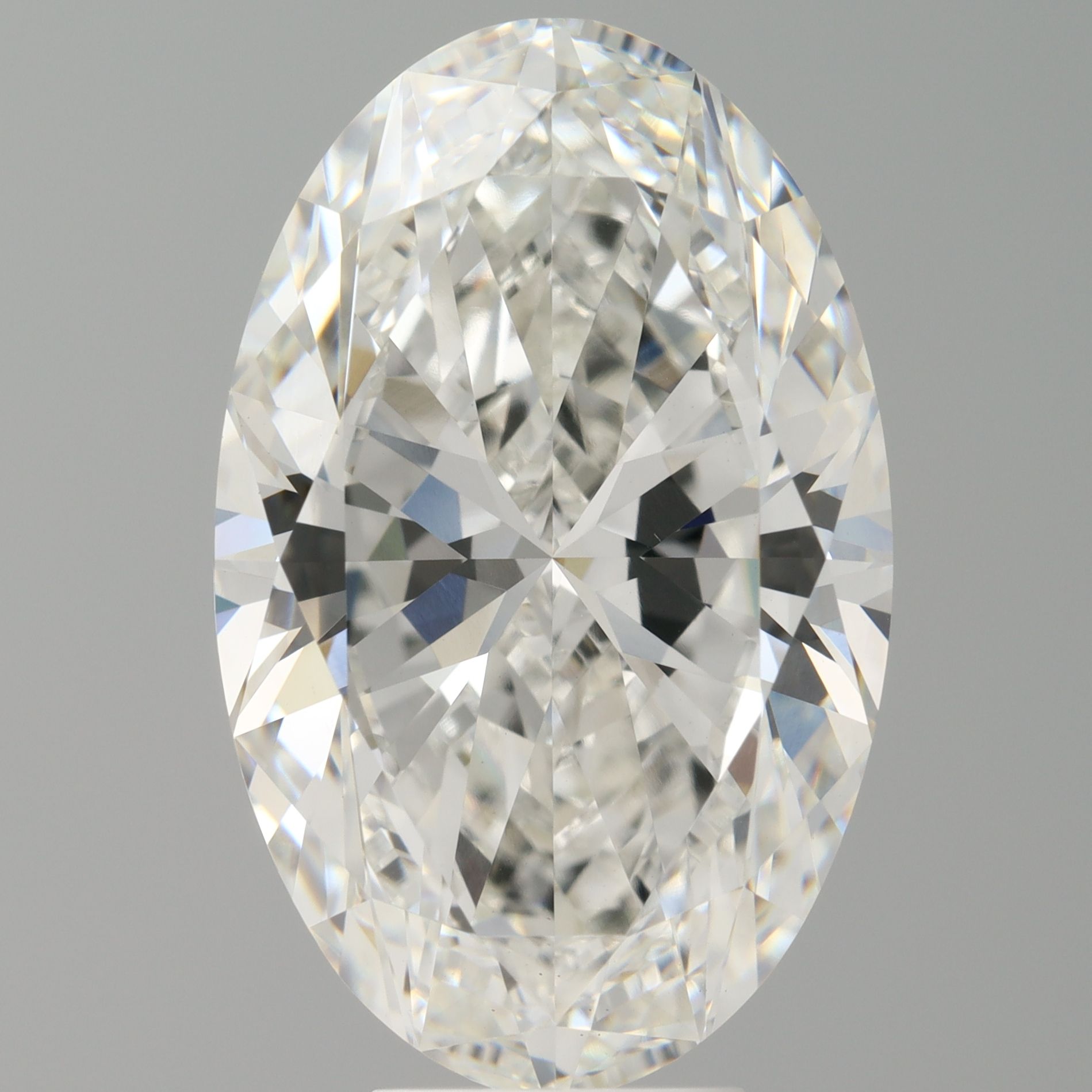 8.08 ct. oval Lab Grown Diamond front image