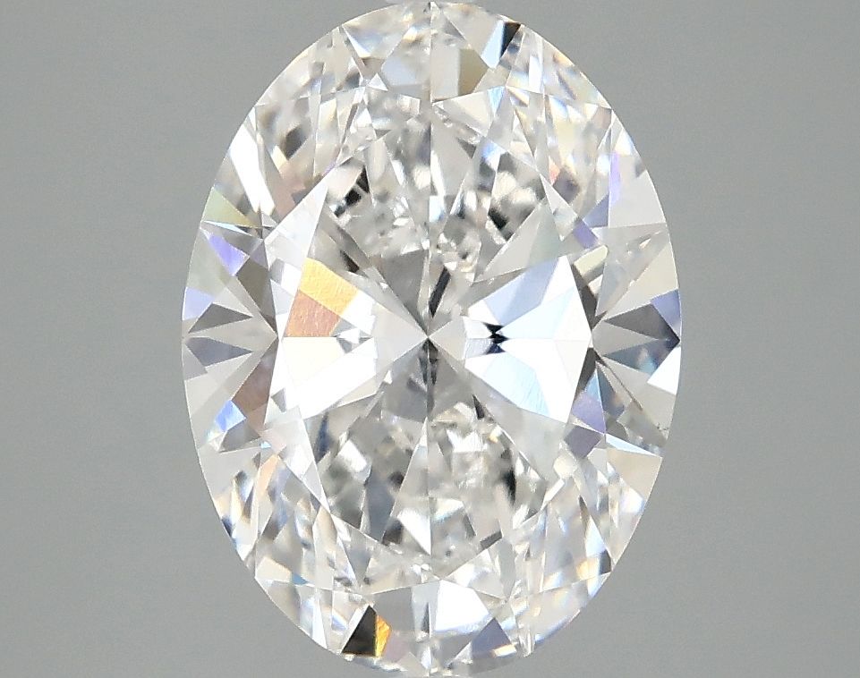 3.02 ct. oval Lab Grown Diamond front image