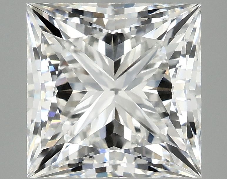 4.38 ct. princess Lab Grown Diamond front image
