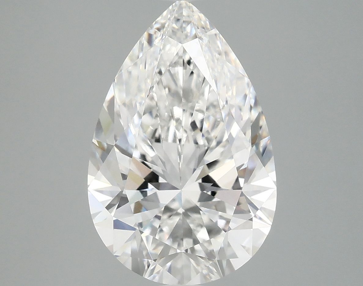 4.06 ct. pear Lab Grown Diamond front image