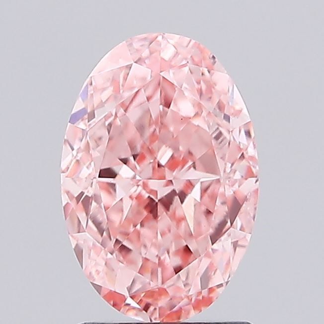 2.01 ct. oval Lab Grown Diamond front image