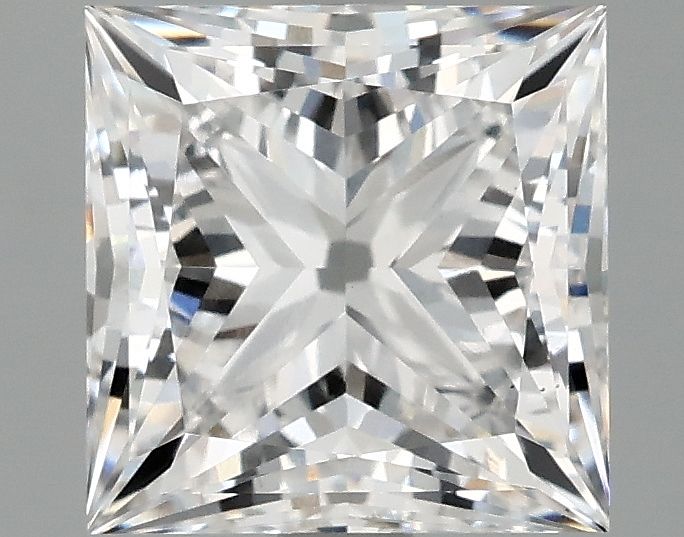 2.08 ct. princess Lab Grown Diamond front image