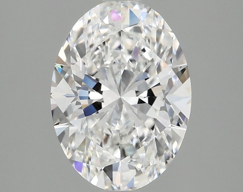 2.08 ct. oval Lab Grown Diamond front image