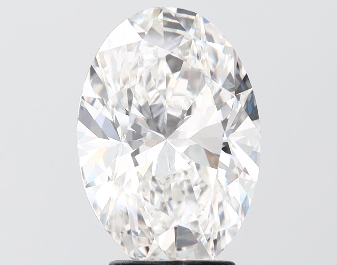 3.84 ct. oval Lab Grown Diamond front image