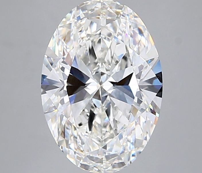 5.05 ct. oval Lab Grown Diamond front image