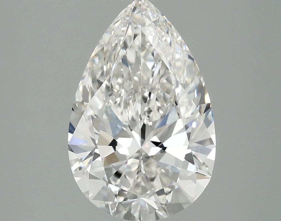 2.50 ct. pear Lab Grown Diamond front image