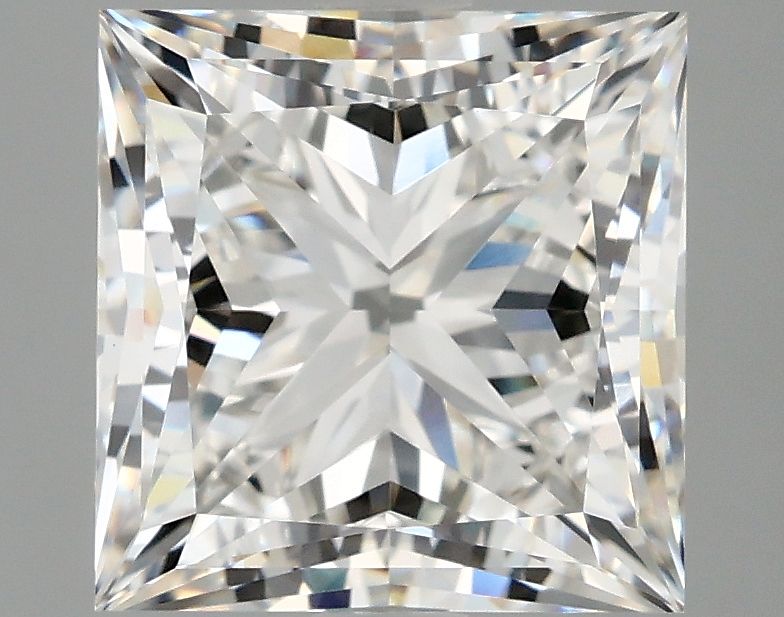 4.02 ct. princess Lab Grown Diamond front image