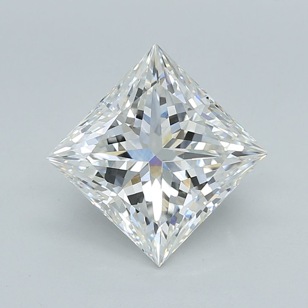 3.03 ct. princess Lab Grown Diamond front image